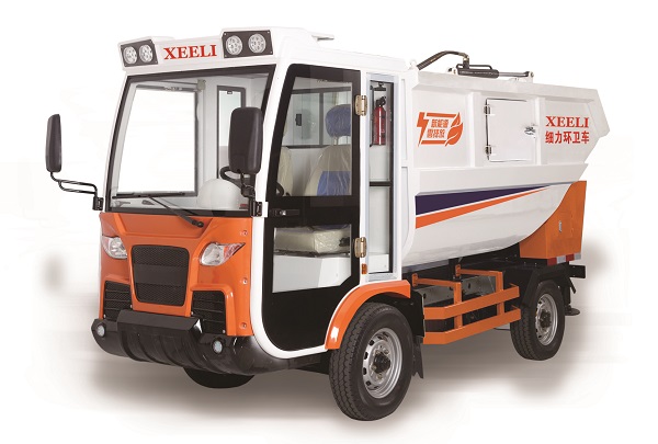 自卸式電動(dòng)清掃車(chē)